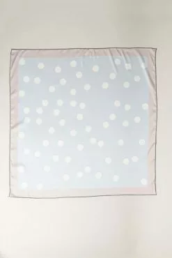 Scarf Polka Dot Gray