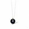 Sweet Salt Necklace Gold Black Circle Pendant -Modest Clothing Sales 134968920necklace20gold20black20circle201
