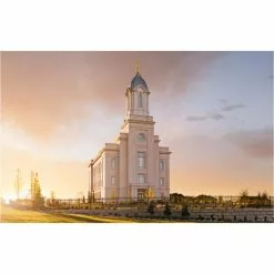 Taylor Yardley Recommend Holder Cedar City Utah Temple Color Photo