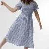 Sweet Salt Dress Raglan Sleeve Smocked Bodice Blue Gingham -Modest Clothing Sales 1391893 P Dress Raglan Sleeve Smocked Bodice Blue Gingham 467593