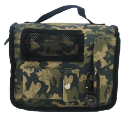 Scripture Case Green Camo With Compass