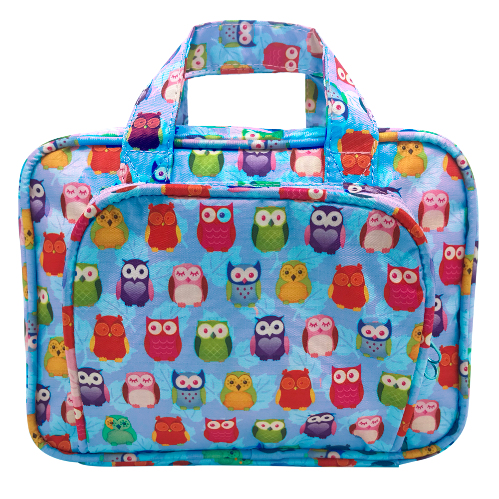 Scripture Tote Blue Owl 3 Scripture Tote Blue Owl