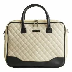 Temple Bag Anna Cream Black