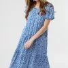 Sweet Salt Dress Back Neck Tie Blue Floral 2 Sweet Salt Dress Back Neck Tie Blue Floral -Modest Clothing Sales Dress20Back20Neck20Tie20Blue20Floral2047102