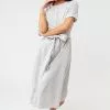 Sweet Salt Dress Cuffed Sleeve Button Down Gray/White -Modest Clothing Sales Dress20Cuffed20Sleeve20Button20Down20GrayWhite2040308