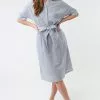 Sweet Salt Dress Drop Shoulder Patch Pocket Gray/Whte -Modest Clothing Sales Dress20Drop20Shoulder20Patch20Pocket20GrayWhte2042571
