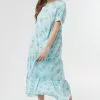 Sweet Salt Dress Drop Shoulder Tiered Blue Green 2 Sweet Salt Dress Drop Shoulder Tiered Blue Green -Modest Clothing Sales Dress20Drop20Shoulder20Tiered20Blue20Green2047938