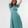 Sweet Salt Dress Fitted A Line Seafoam
