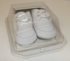 Baby Boy Blessing Shoes White 0-3 Month