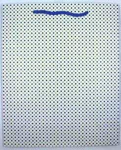 Gift Bag Dots White Medium