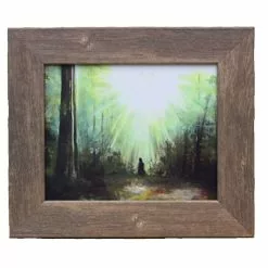 Brent Borup Sacred Grove 12x14 Gray Woodgrain