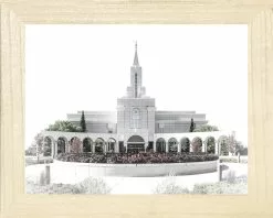 Brent Borup Bountiful Temple 8x10