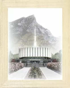 Brent Borup Provo Temple 8x10