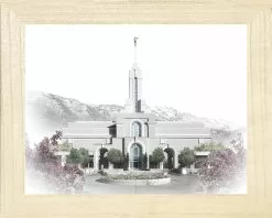 Brent Borup Mt Timpanogas Temple 8x10