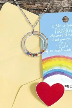 I Like To Look For Rainbows Necklace