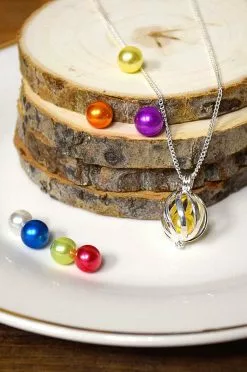 Baptism Rainbow Necklace And Bookmark