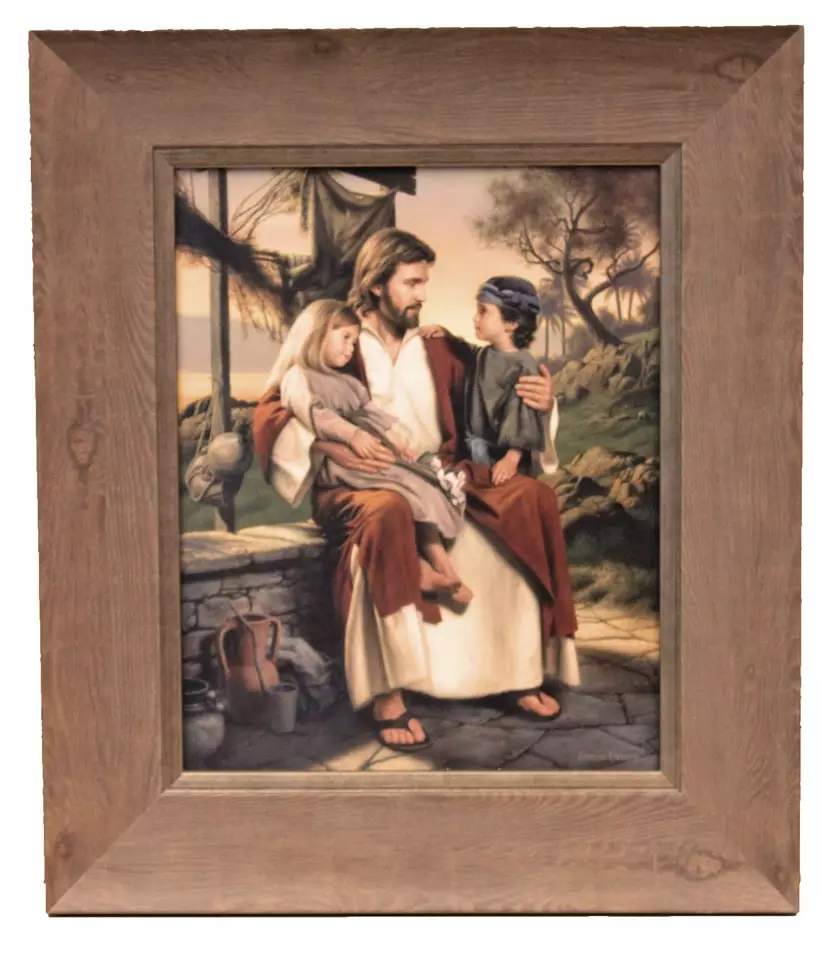 Simon Dewey As I Have Loved You 12x14 Light Frame 3 Simon Dewey As I Have Loved You 12x14 Light Frame