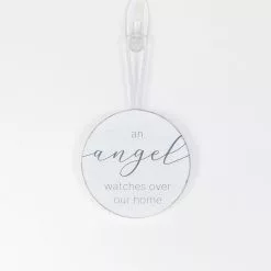 Adams & Co An Angel Watches Over Our Home Ornament