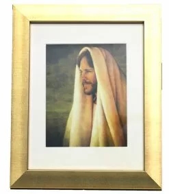 Greg Olsen Gentle Healer 15x19 Cream Gold