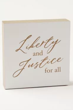 Liberty And Justice For All Wall Decor