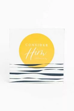 Consider Him Wall Decor White