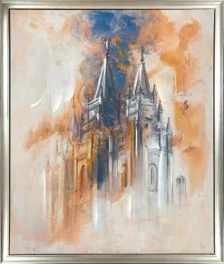 Jolynn Forman SLC Temple Renewed Enhanced Canvas 22x26