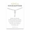 Doodle Beads Necklace Celebrating Your Baptism Silver -Modest Clothing Sales 138603520Necklace20Celebrating20Your20Baptism20Silver