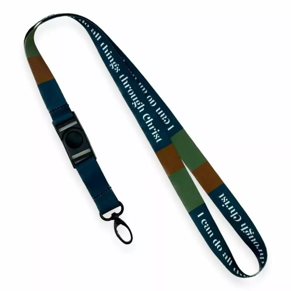 Doodle Beads Lanyard I Can Do All Things Green 3 Doodle Beads Lanyard I Can Do All Things Green