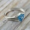 Sparkle CTR Ring Silver W/Blue Shield Sterling Silver Regular Sizes 5-10 -Modest Clothing Sales 29690820Sparkle20CTR20Ring20Silver20With20Blue20Shield20Sterling20Silver20Regular20Ringmasters