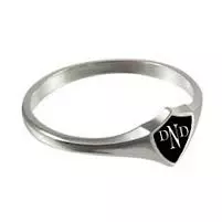 Fijian CTR Ring Silver Mini
