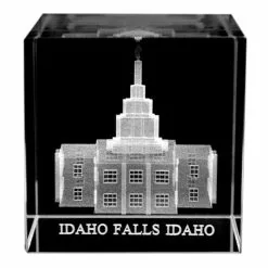 Crystal Cube Idaho Falls Temple