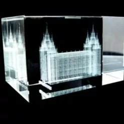 Crystal Cube Salt LakeTemple