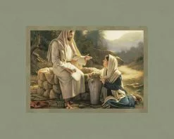 Simon Dewey Living Water 8x10 Matted Print