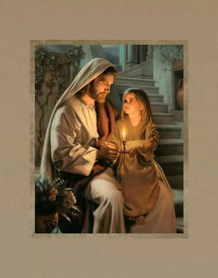 Simon Dewey Let Your Light So Shine 11x14 Matted Print 3 Simon Dewey Let Your Light So Shine 11x14 Matted Print