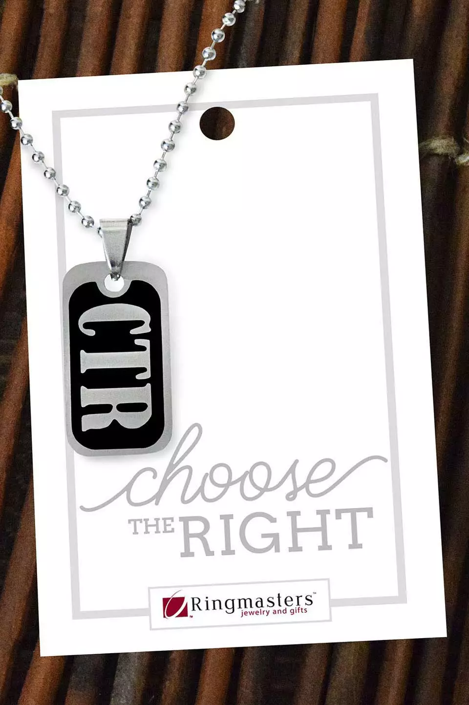 Necklace Dog Tag CTR Mini Silver 3 Necklace Dog Tag CTR Mini Silver