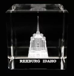 Crystal Cube Rexburg Temple