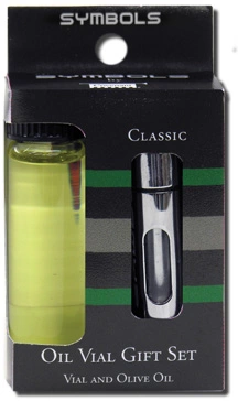Classic Silver Oil Vial Gift Set