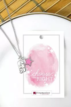 Necklace CTR Pink Star