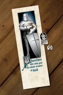 Armour Of God Pin And Bookmark