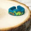 Adjustable Silicone CTR Ring Dinosaur -Modest Clothing Sales 762601 CTR ADJUSTABLE DINOSAUR RING