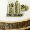 Pin Temple Salt Lake Antique Gold -Modest Clothing Sales 763066 Pin Temple Salt Lake Antique Gold