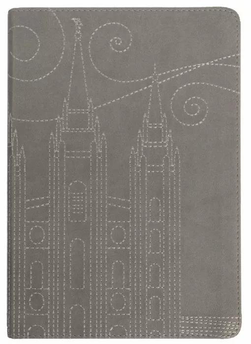 Gray Stitched Temple Journal 8 Gray Stitched Temple Journal -Modest Clothing Sales 821070 Gray Stitched Temple Journal