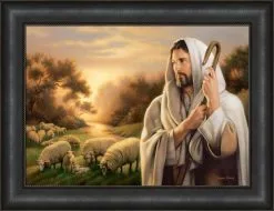 Simon Dewey Lord Is My Shepherd Framed Art