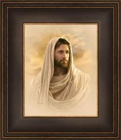 Simon Dewey Grace And Truth 12x14 Framed Textured Print