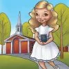 Jennifer Eichelberger Greeting Card Happy Baptism Day Girl -Modest Clothing Sales 870573Card20Happy20Baptism20Day20Girl