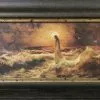 Julius Von Klever Christ Walking On Water Framed Art