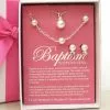 Earrings Necklace And Bracelet Set Baptism Pearls (Clip On) -Modest Clothing Sales 95785420Earrings20Necklace20and20Bracelet20Set20Baptism20Pearls20Clip20On20Ringmasters