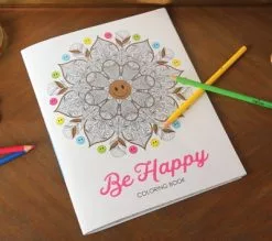 Be Happy Coloring Book