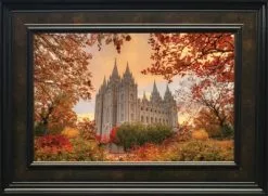 Dustin Lefevre Autumn At Temple Square