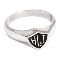 Bulgarian CTR Ring Silver Large